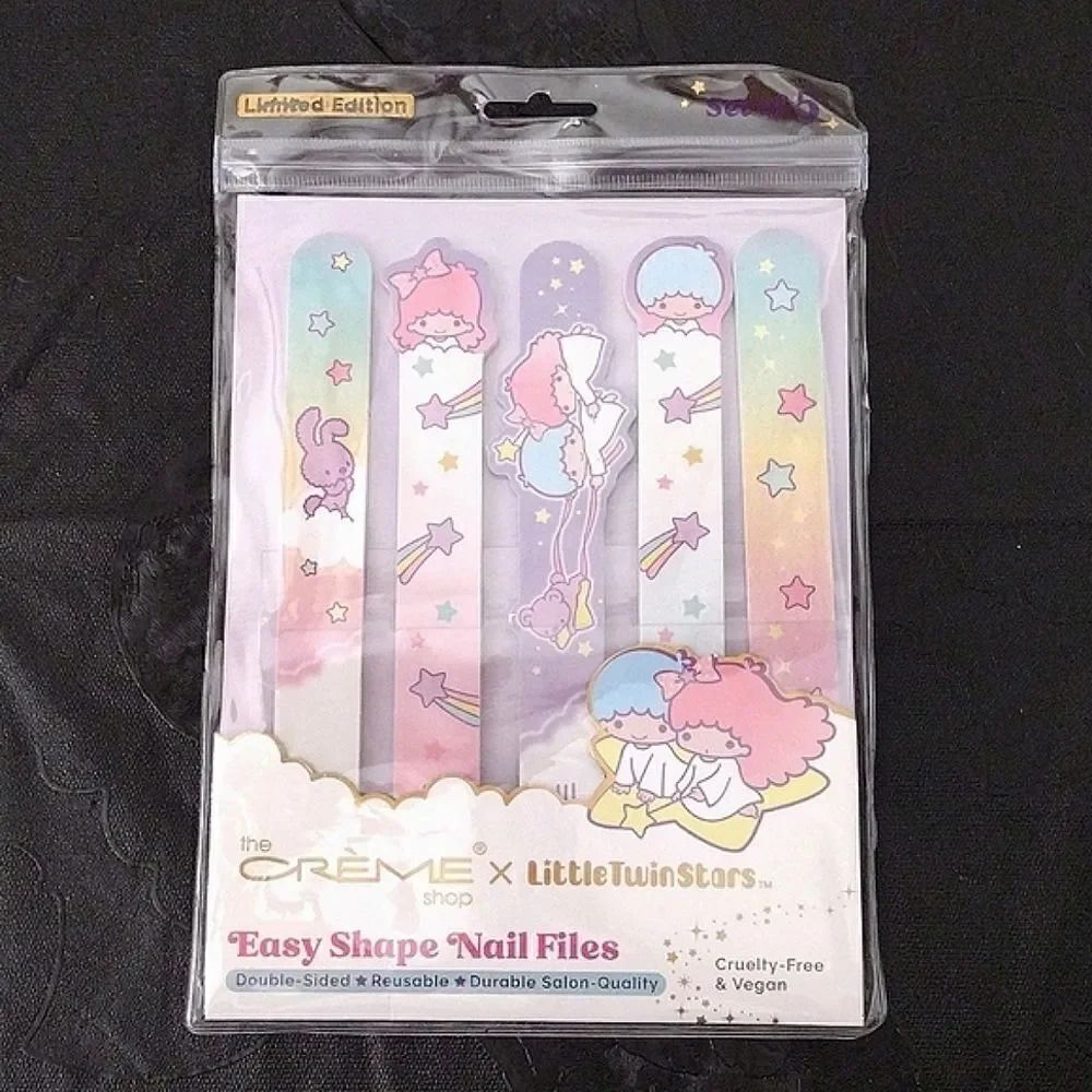 The CREME x LittleTwinStars Limited Edition‎ Easy Shape Nail Files NWT